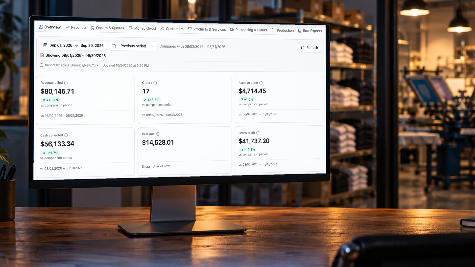 The new Reports Dashboard is live
