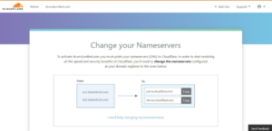 YoPrint Cloudflare Nameserver