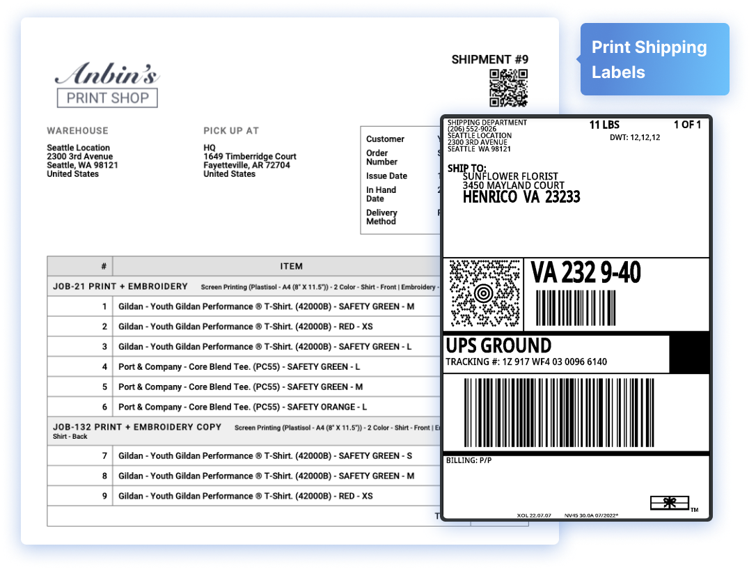 YoPrint Print Shipping Labels and Packing Slips