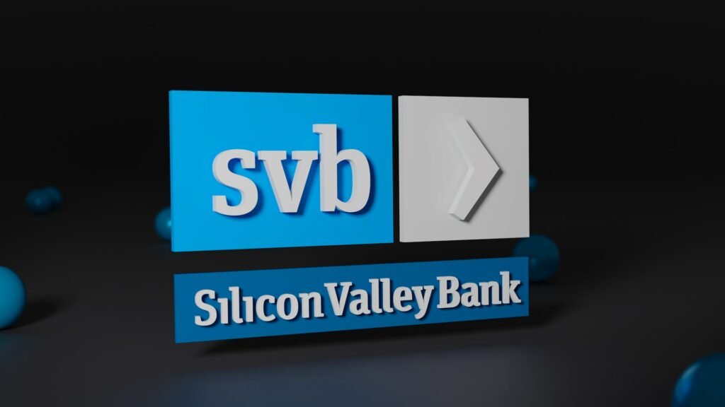The logo of the Silicon Valley Bank